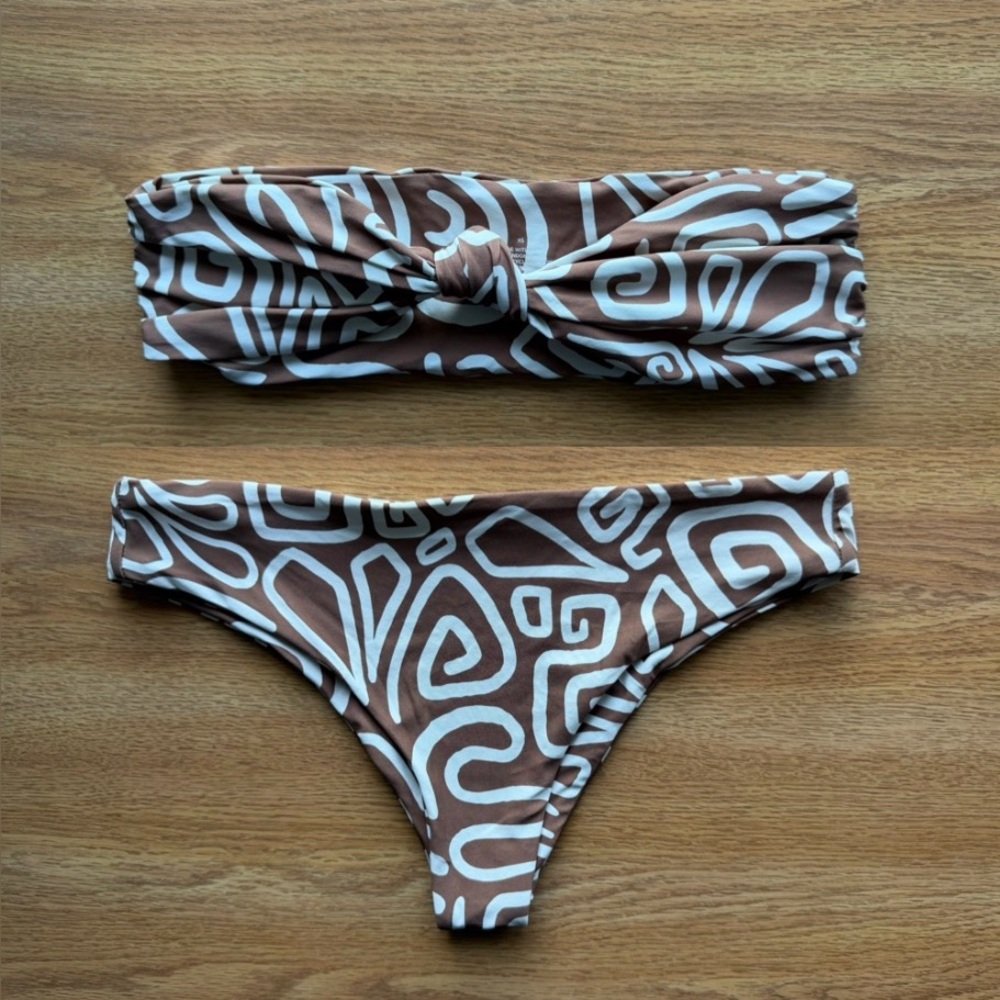 STONE FOX SWIM Rawhide Swirl Bikini Set